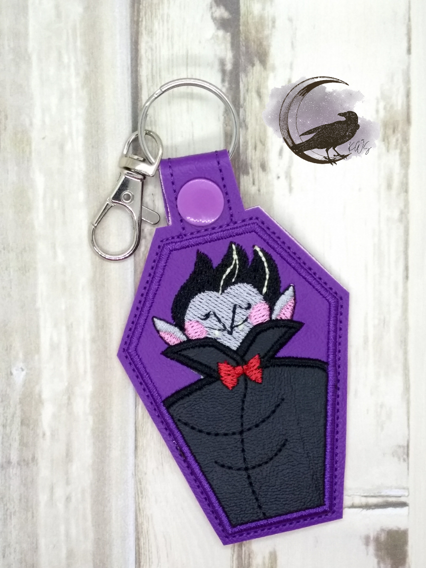 Vampire Snap Tab & Eyelet Fob