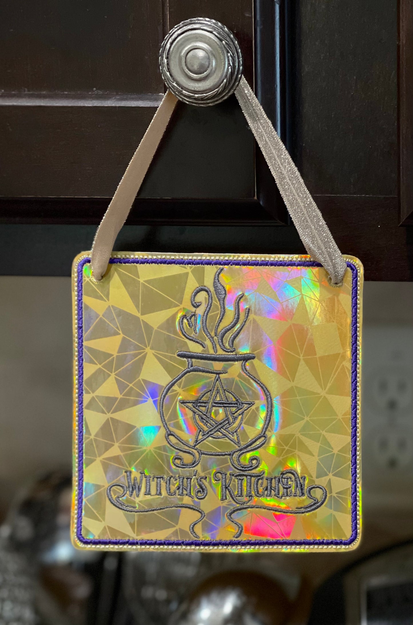 Witch's Kitchen Door Sign