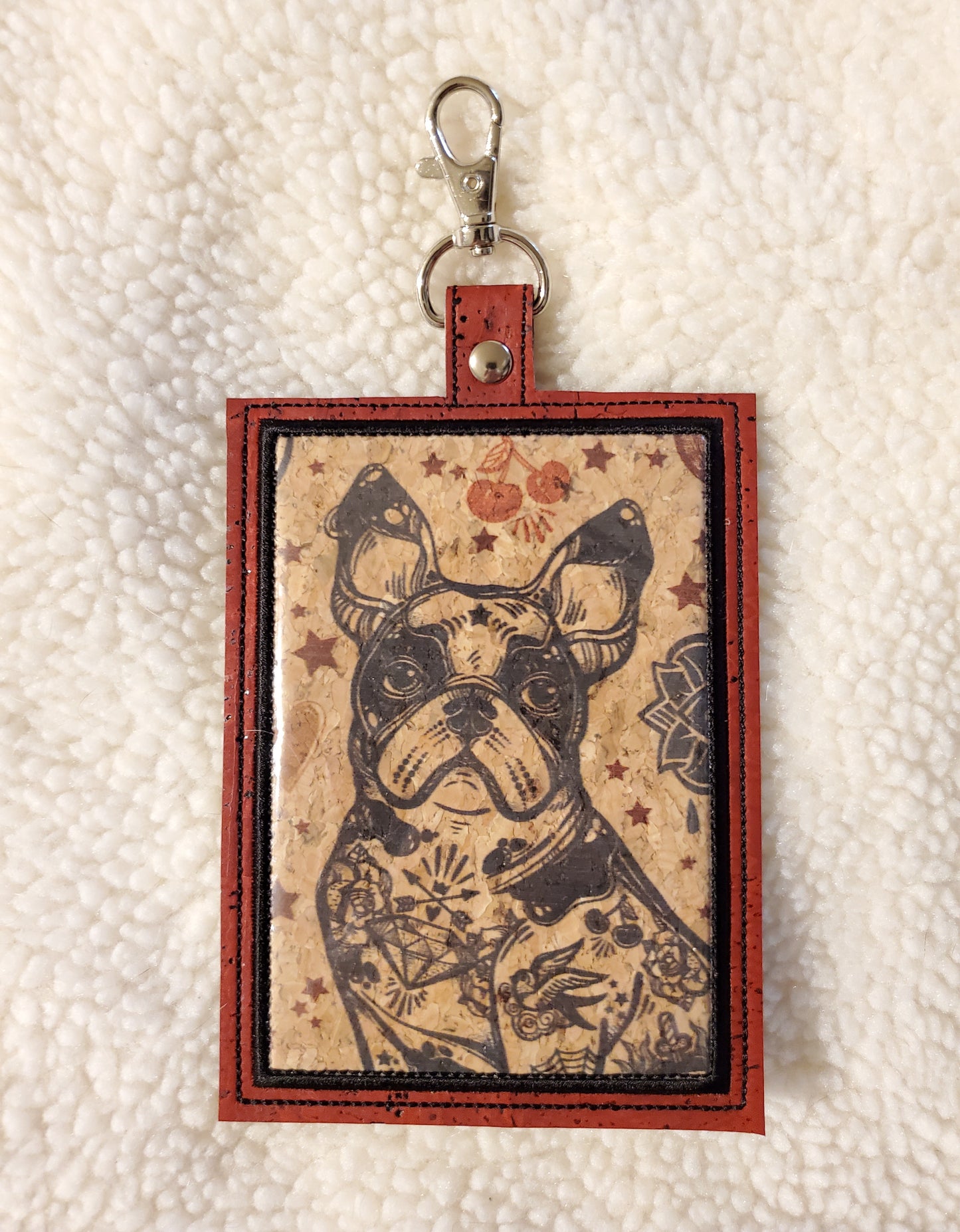 Blank Applique ID and Vax Card Holder