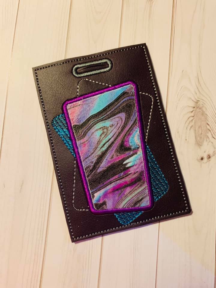 Geometric Frame ID and Vax Card Holder