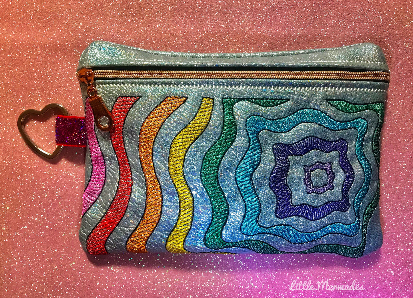 Psychedelic Zipper Bag