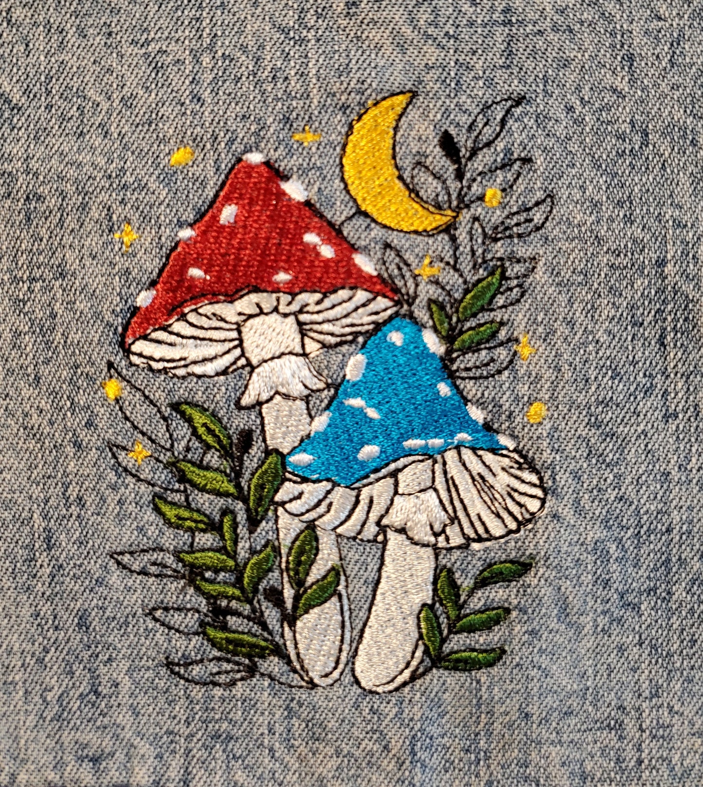 Mushrooms Embroidery Design