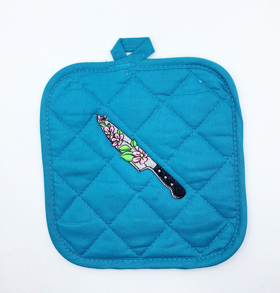 Knife V1 Embroidery Design