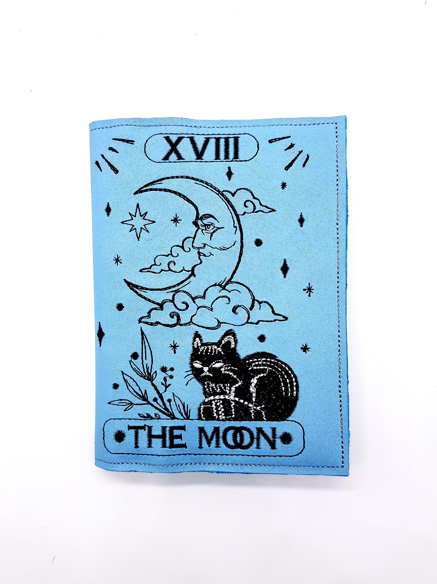 The Moon Card Notebook Cover