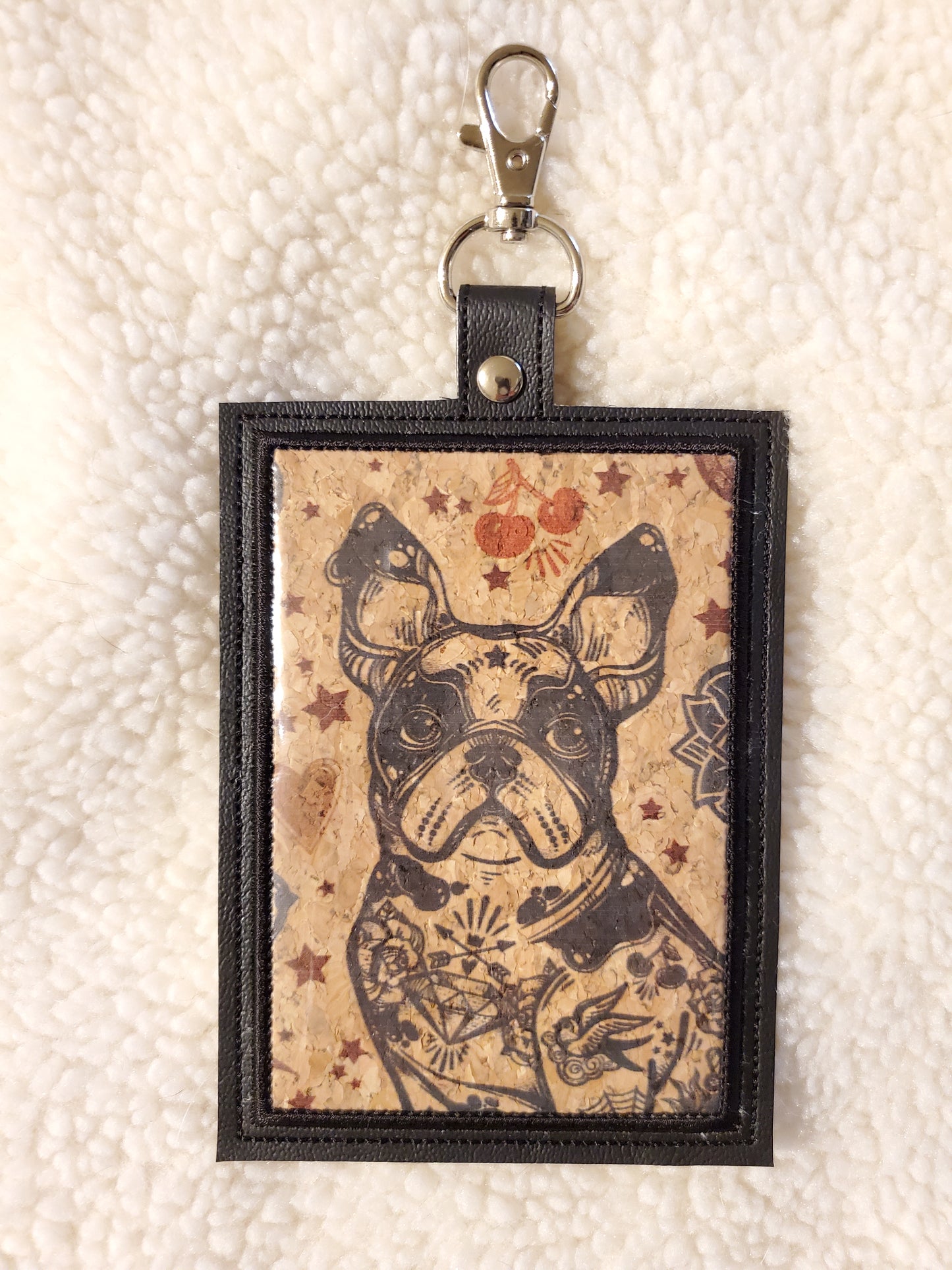 Blank Applique ID and Vax Card Holder