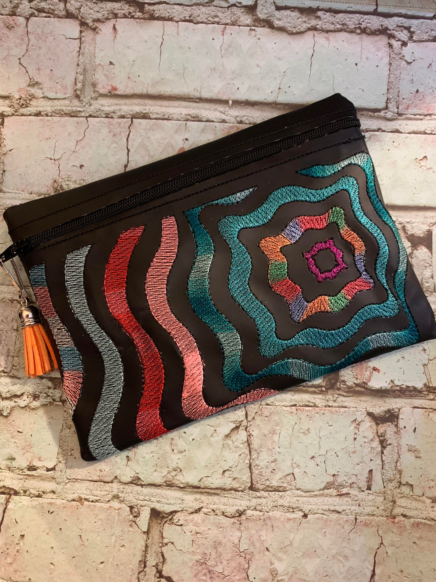 Psychedelic Zipper Bag