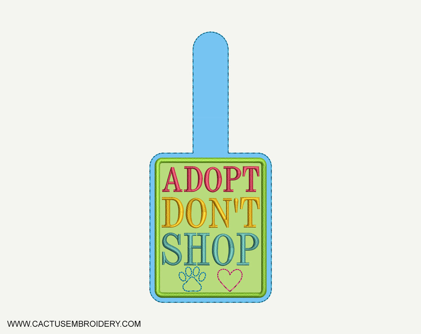 Adopt Don't Shop Snap Tab