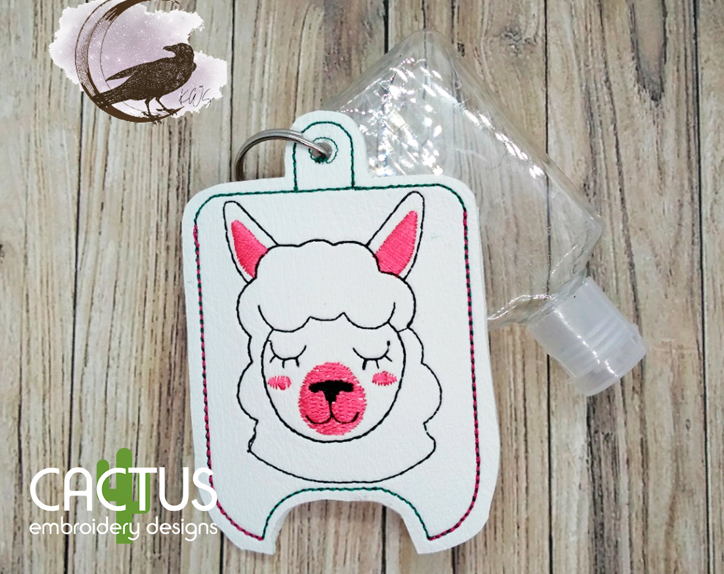 Alpaca Sanitizer Holder, SMALL and LARGE sizes