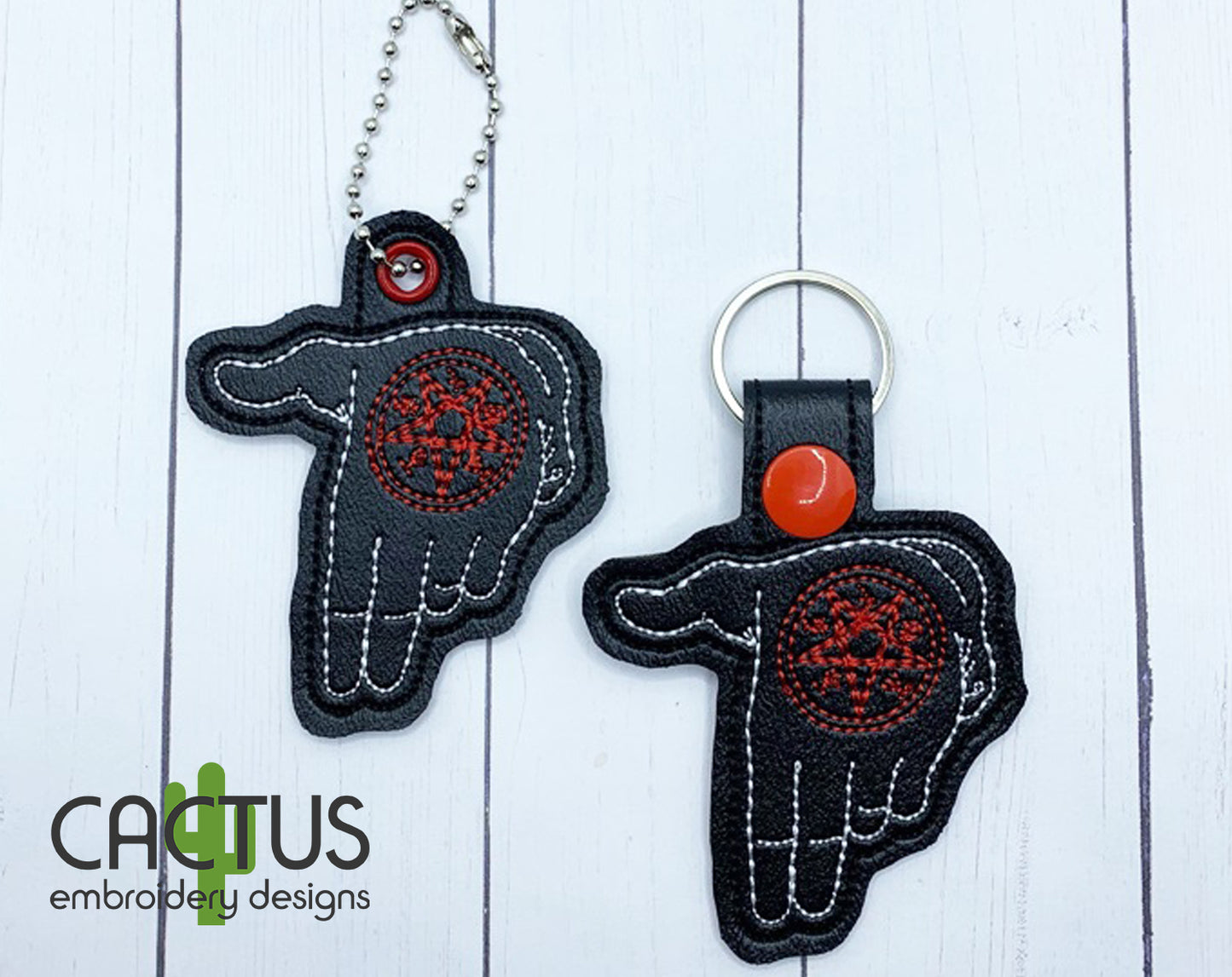 Glove Snap Tab & Eyelet Fob