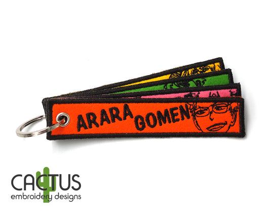 Arara Gomen Eyelet Fob