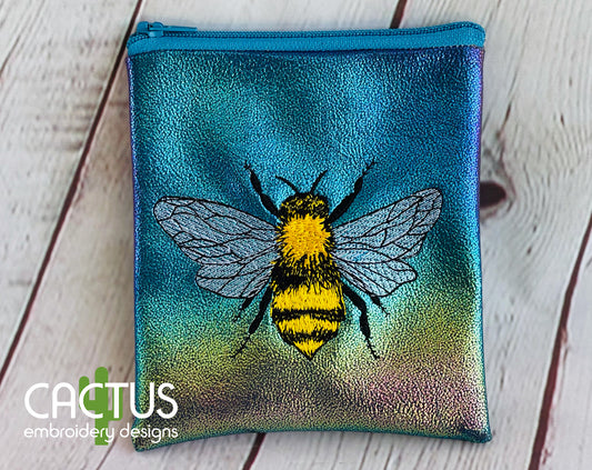 Bee Embroidery Design