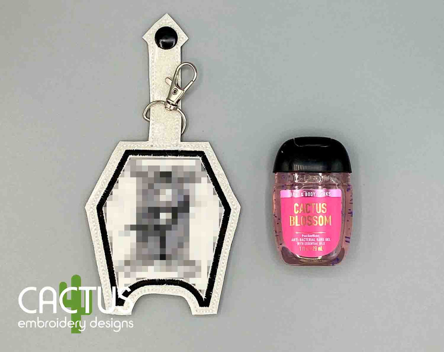 Blank Coffin Sanitizer Holder