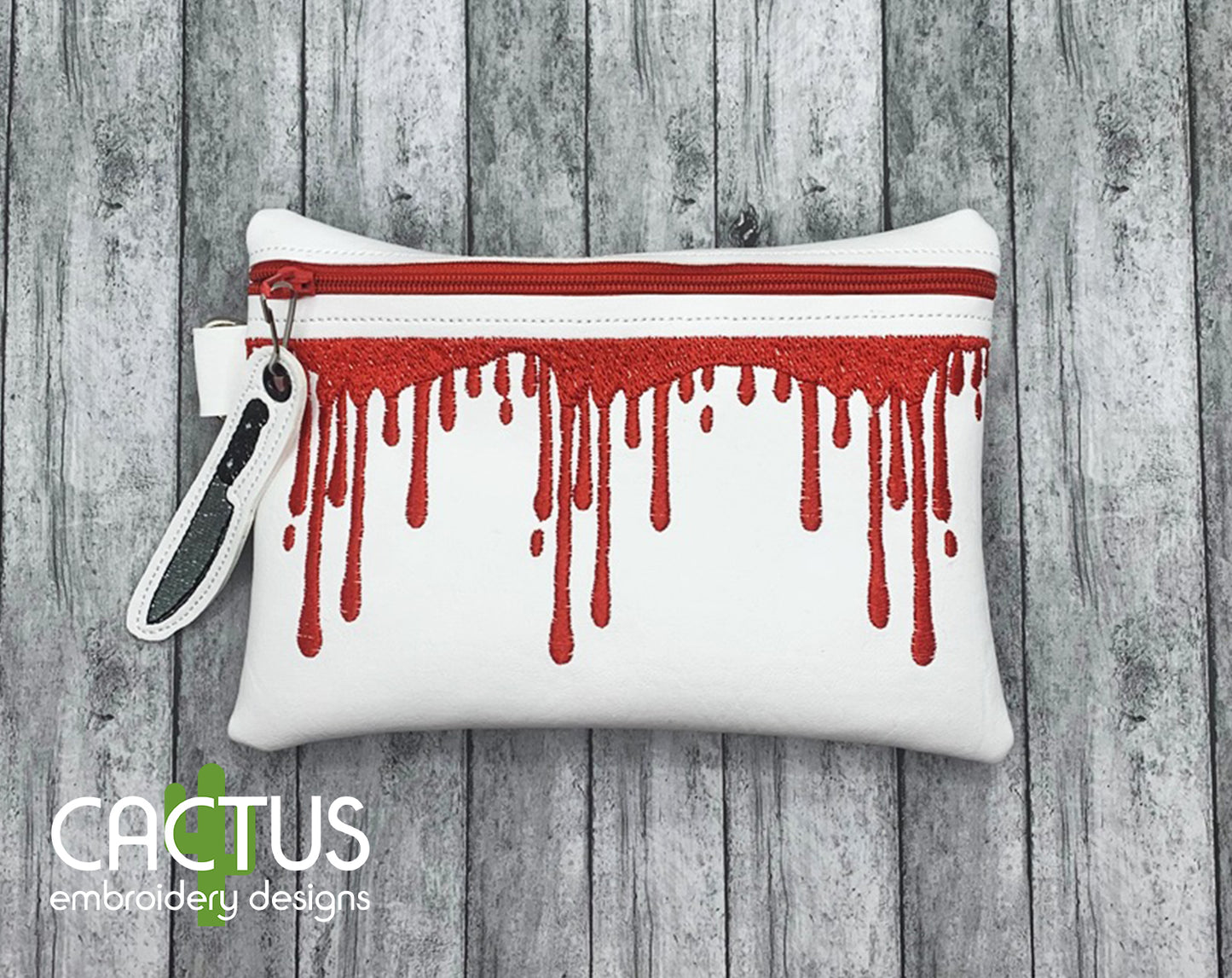 Bloody Zipper Bag