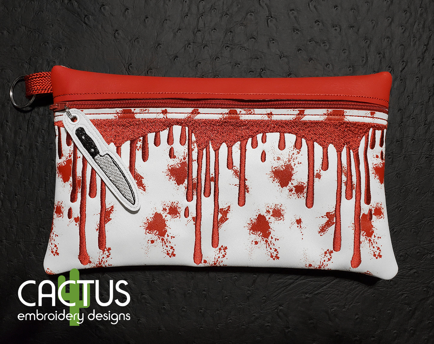 Bloody Zipper Bag