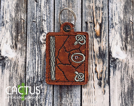 Book of Spells Eyelet Fob