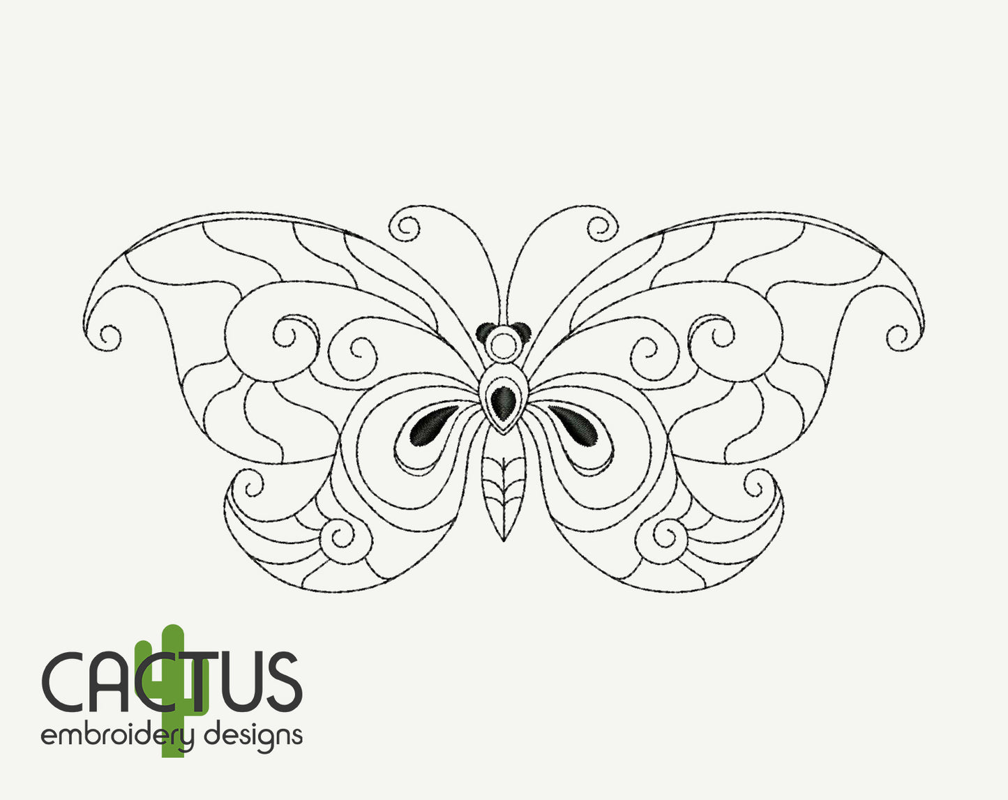 Butterfly 2 Embroidery Design