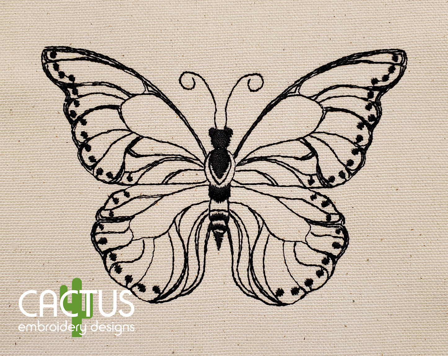 Butterfly 4 Embroidery Design