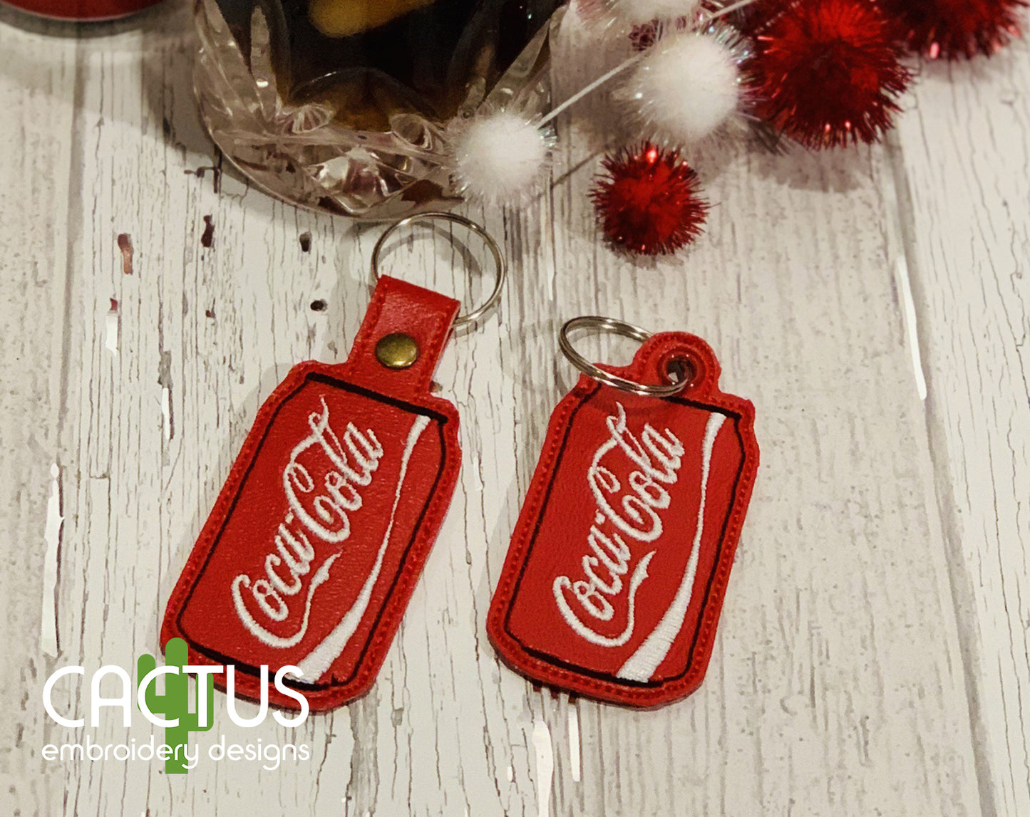 CC Drink Snap Tab & Eyelet Fob