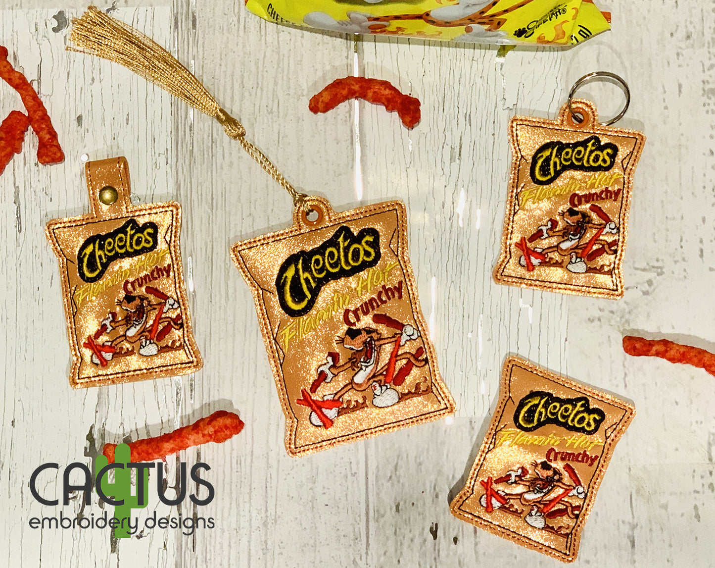 C Hot Set of Bookmark\Bag Tag, Eyelet Fob, Feltie, Snap Tab