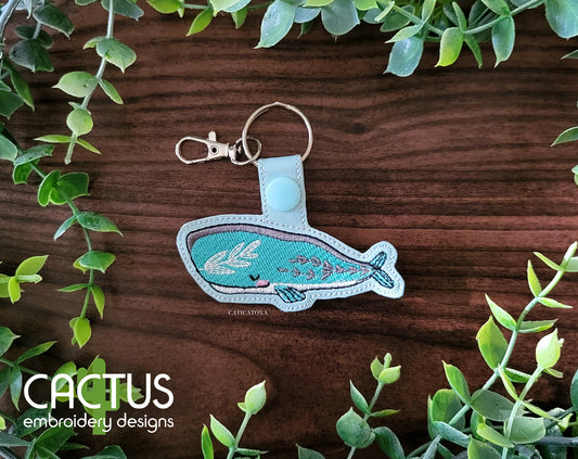 Cachalot Snap Tab & Eyelet Fob