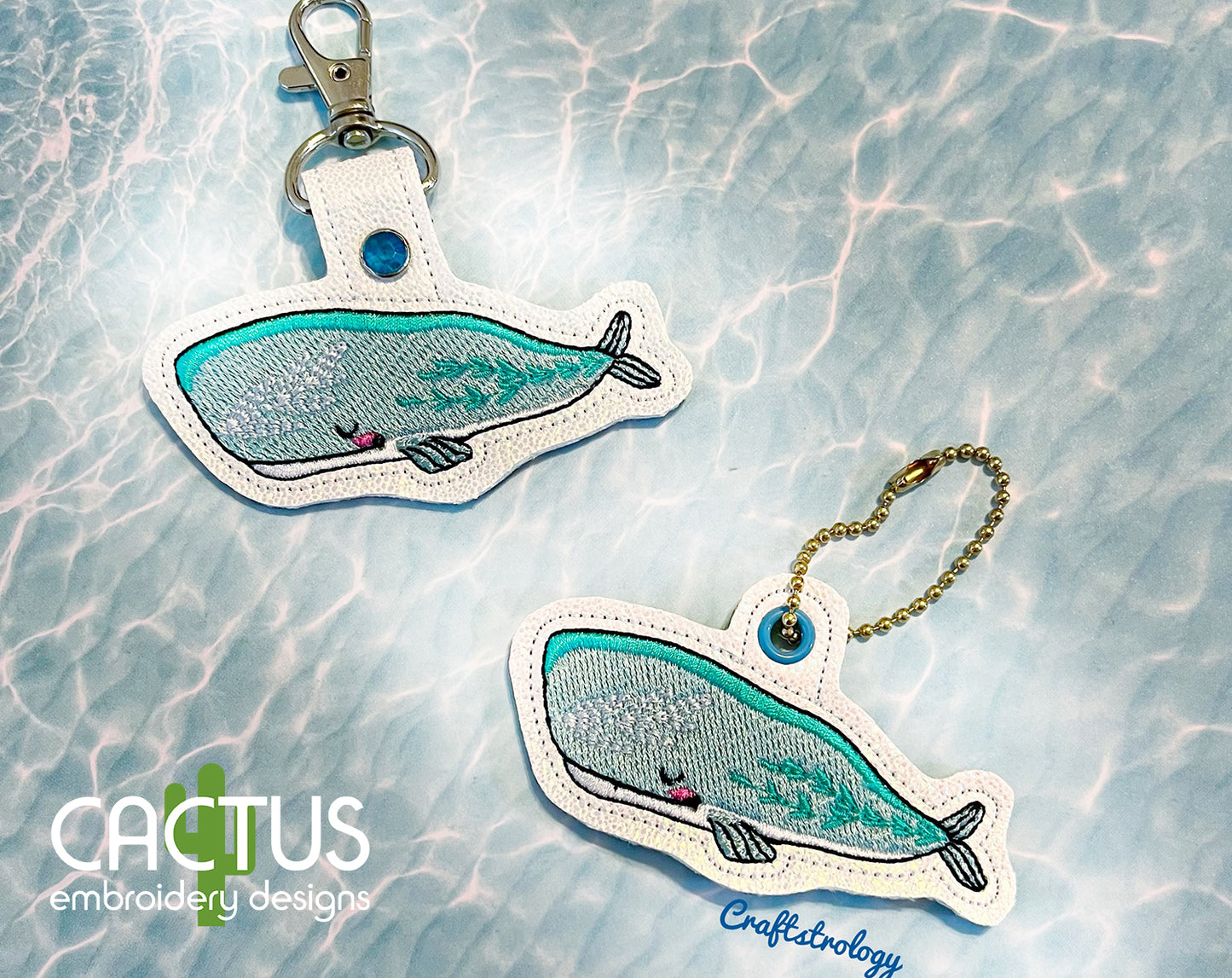 Cachalot Snap Tab & Eyelet Fob