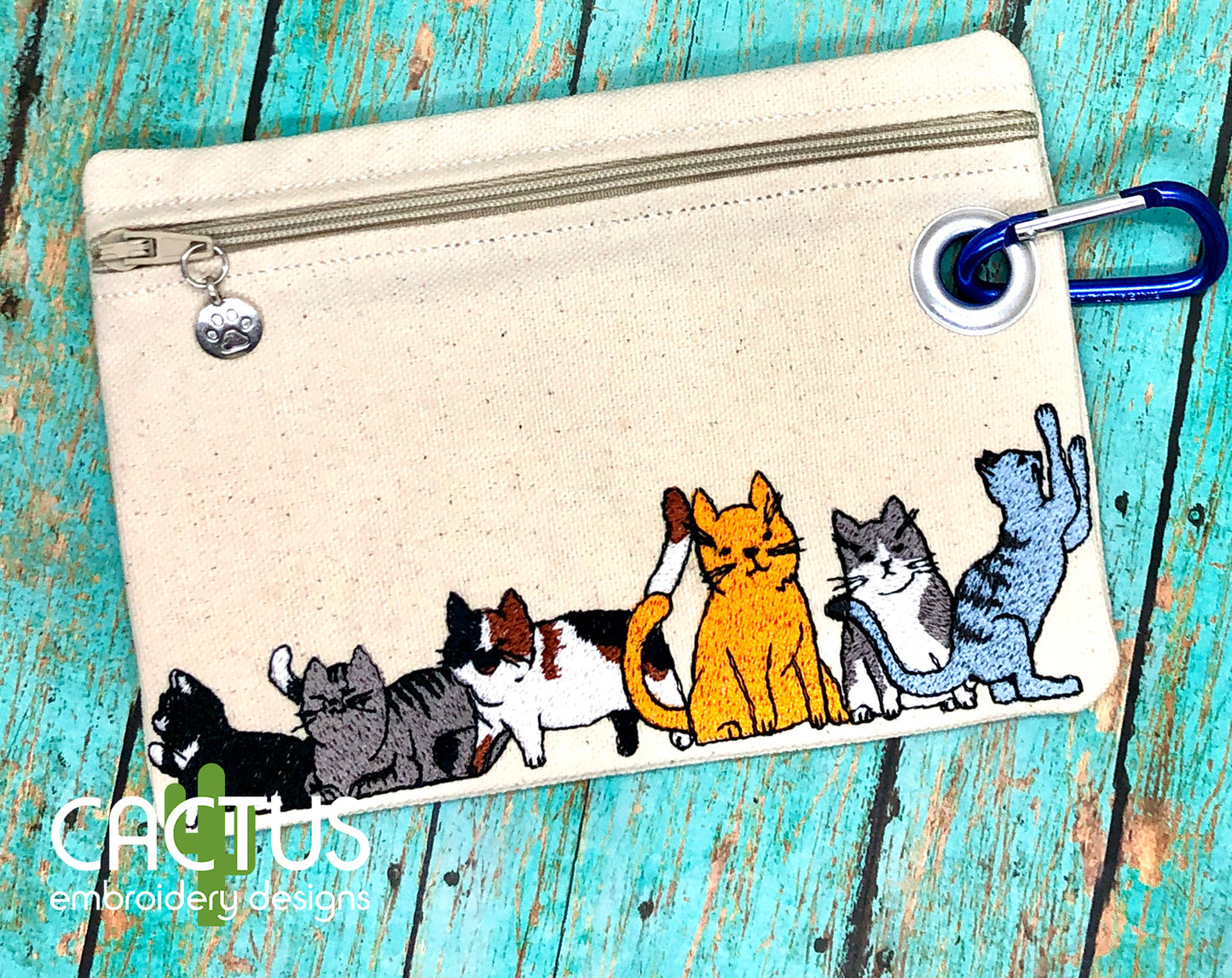 Cats Zipper Bag