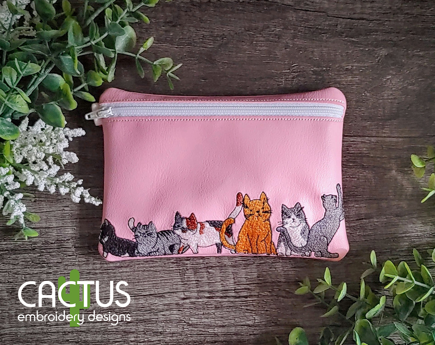 Cats Zipper Bag
