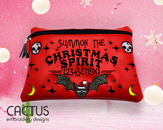 Christmas Spirit Zipper Bags