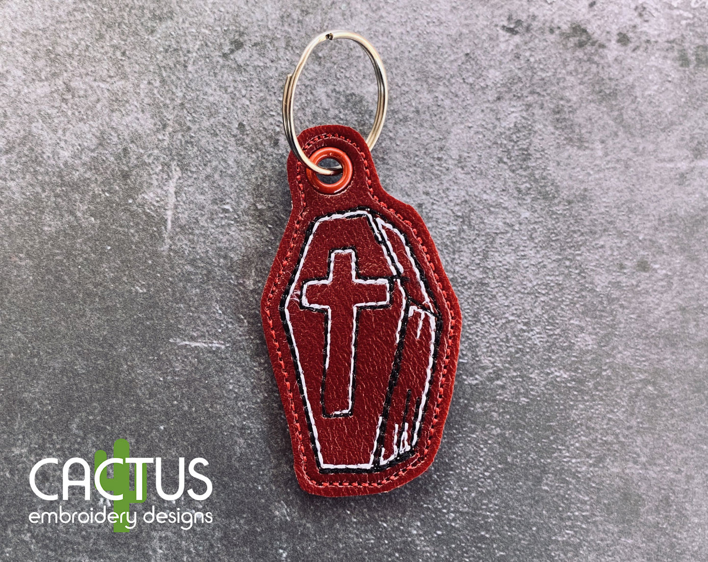 Coffin Eyelet Fob