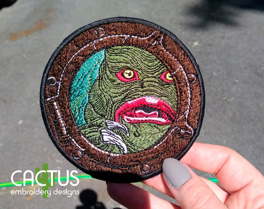 Creature Embroidery Design