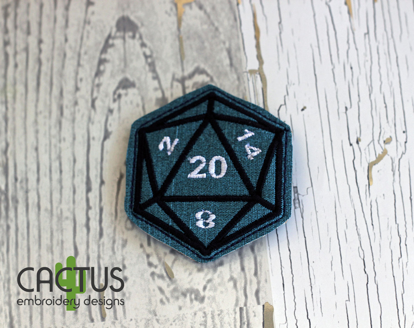 D20 Dice Feltie
