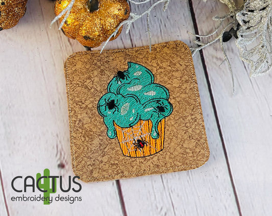 Delicious Goo Cupcake Embroidery Design