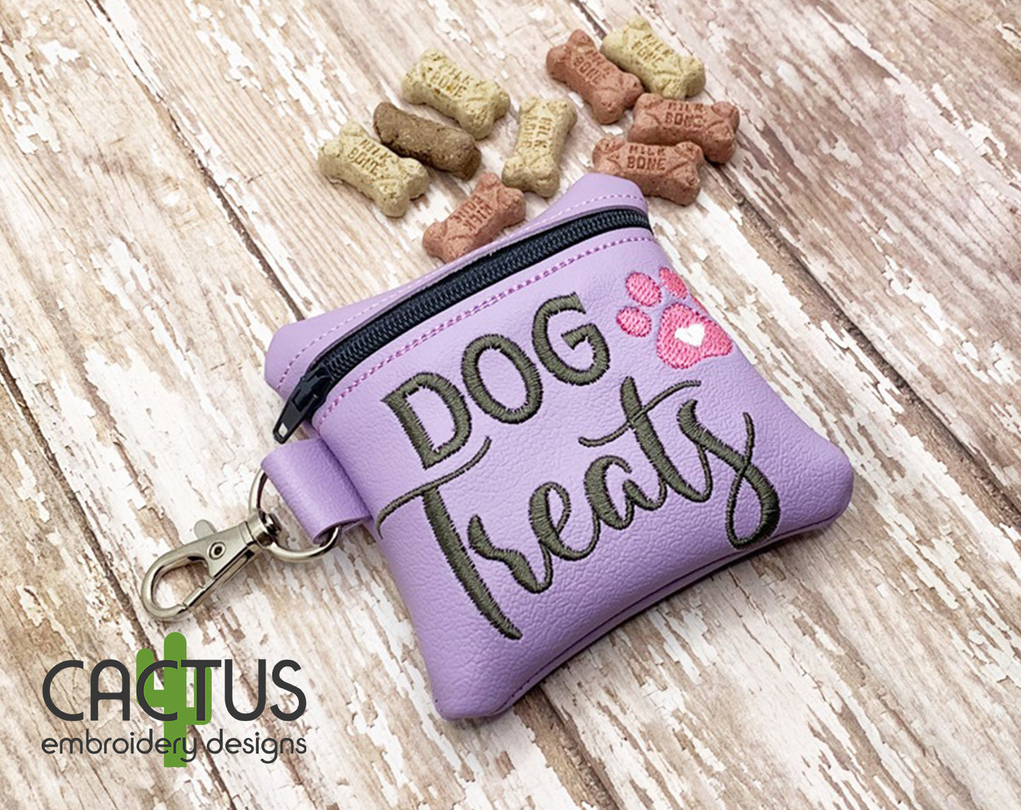 Dog Treats Zipper Bag