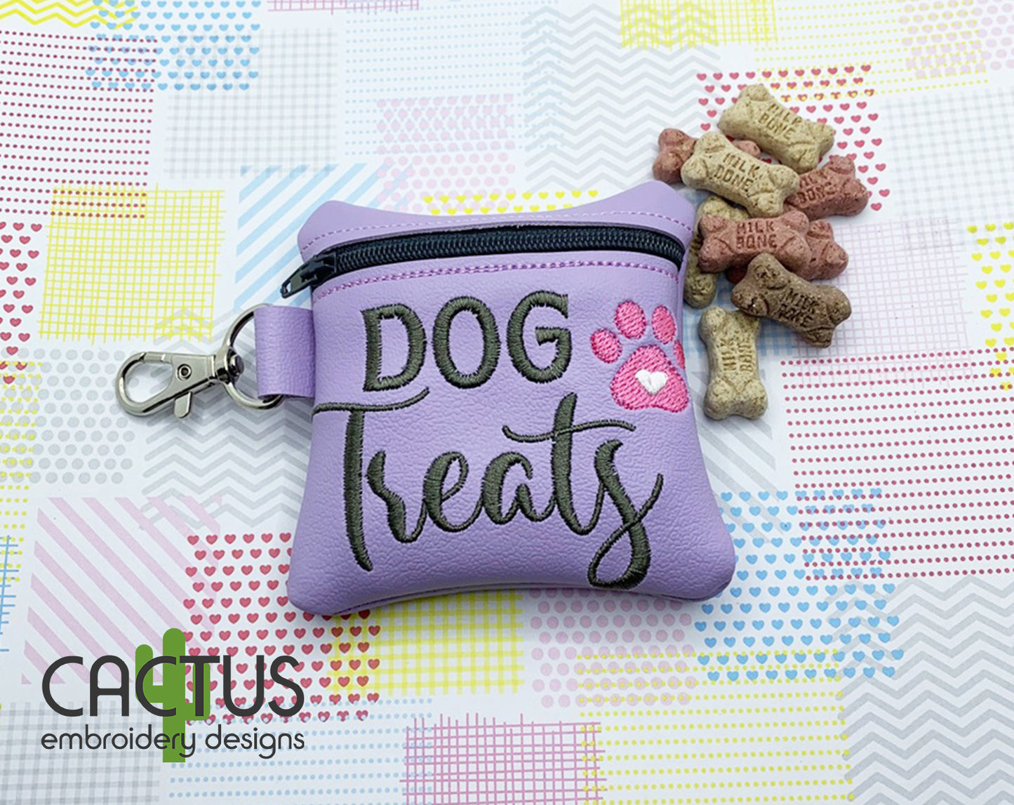 Dog Treats Zipper Bag