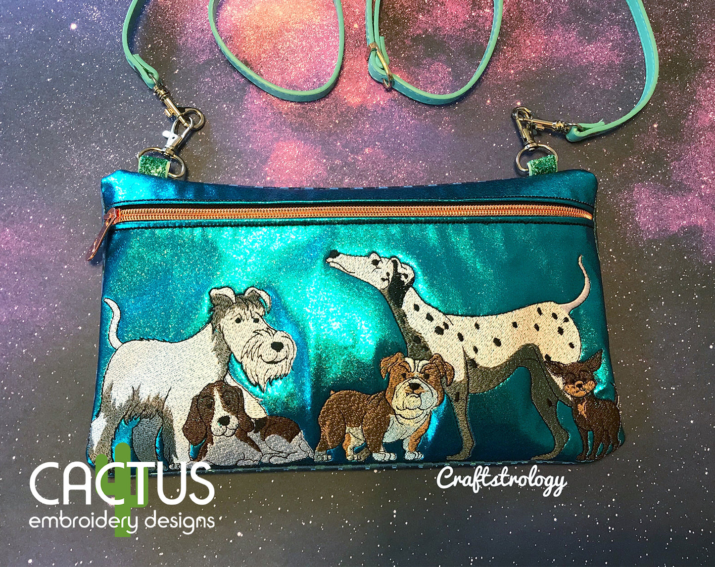Dogs Zipper Bag