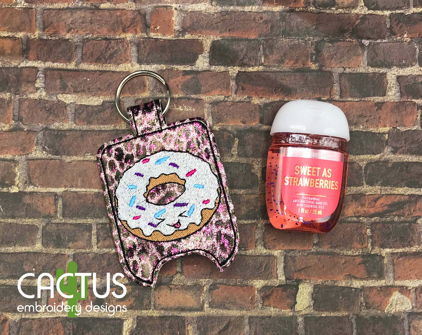 Donut Sanitizer Holder, SMALL and LARGE sizes