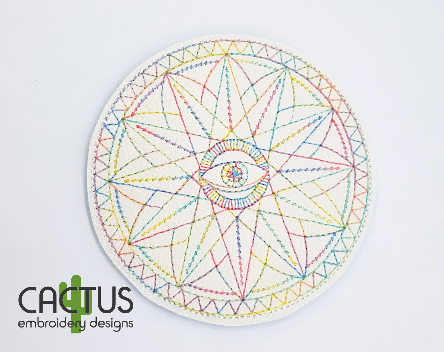 Eye Pattern Coaster