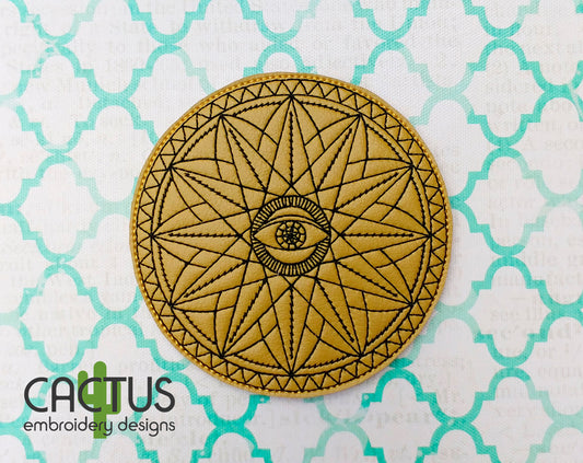 Eye Pattern Coaster