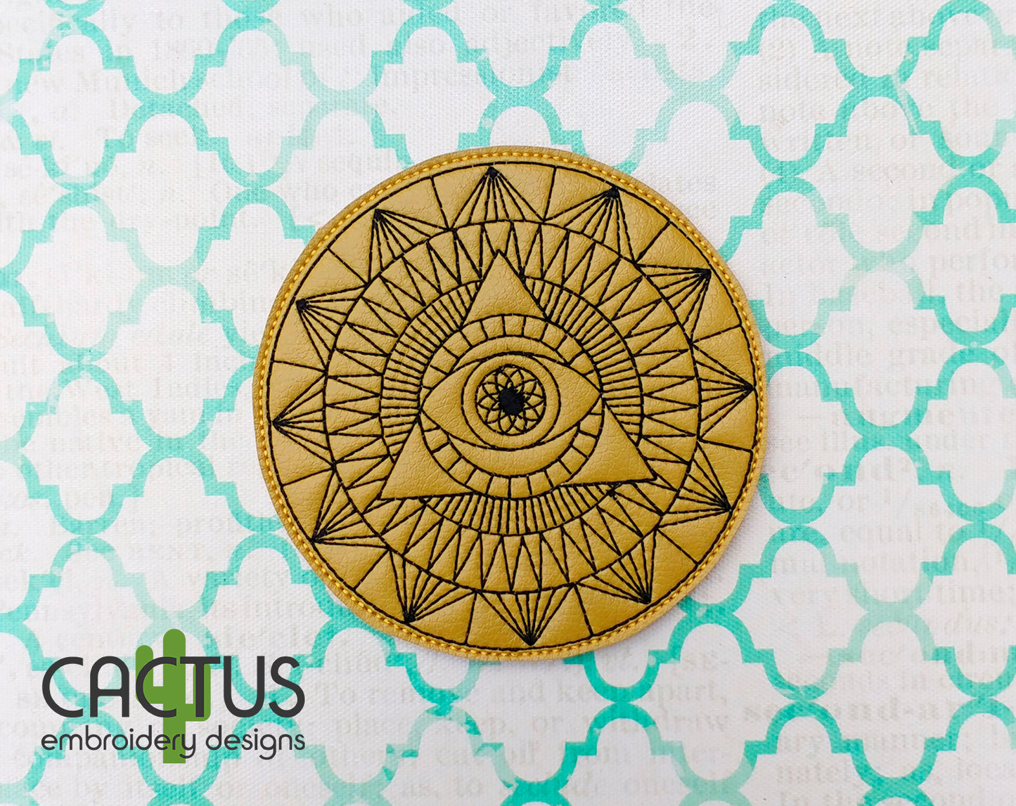 Eye Pyramid Coaster