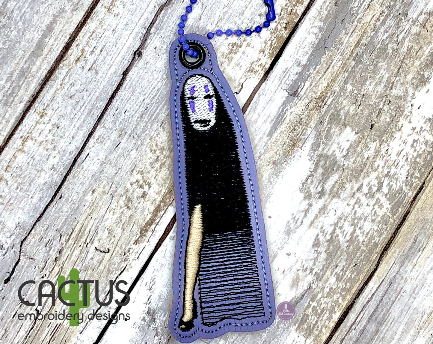 Ghost in Heels Embroidery Design, Eyelet Fob & Feltie