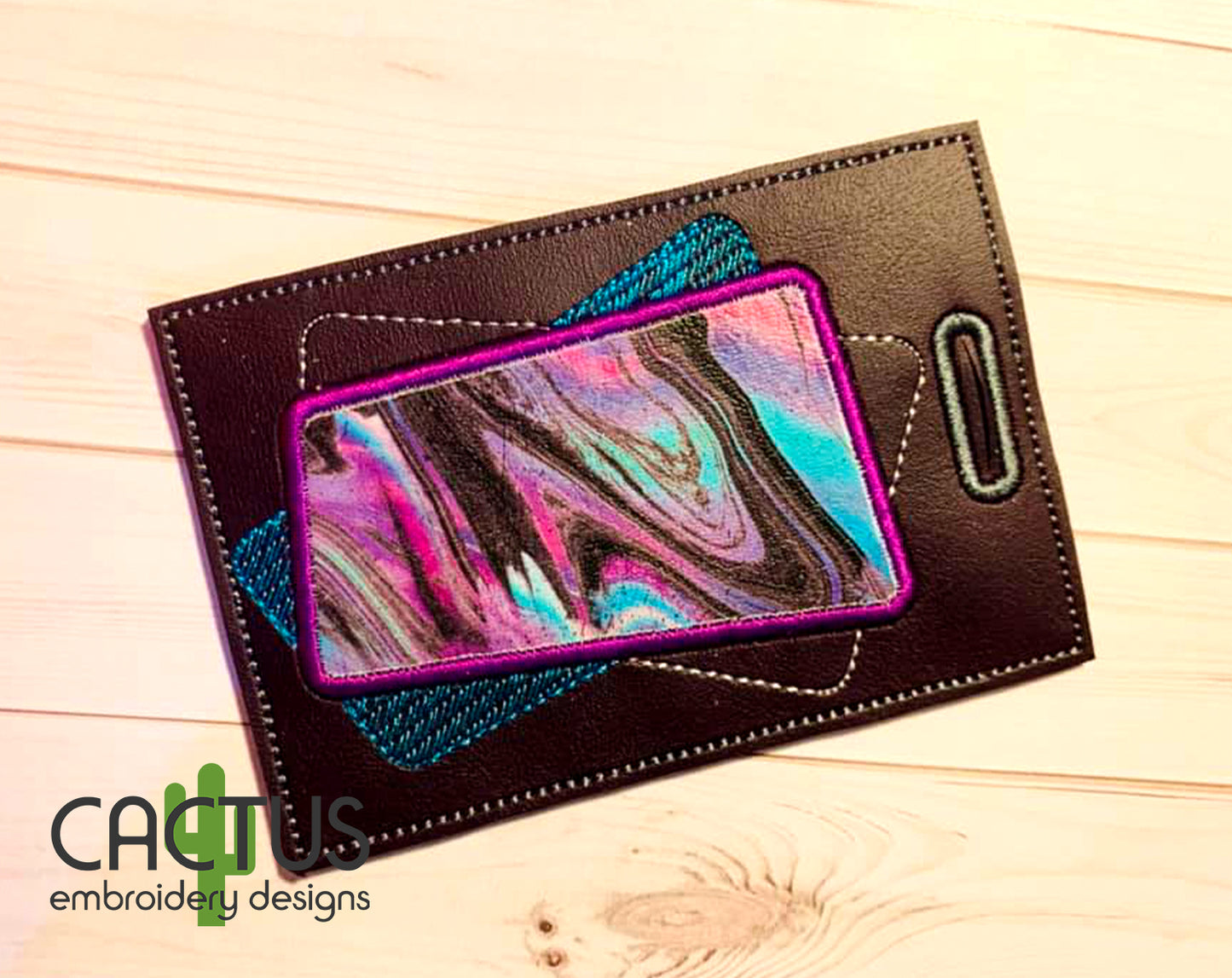 Geometric Frame ID and Vax Card Holder