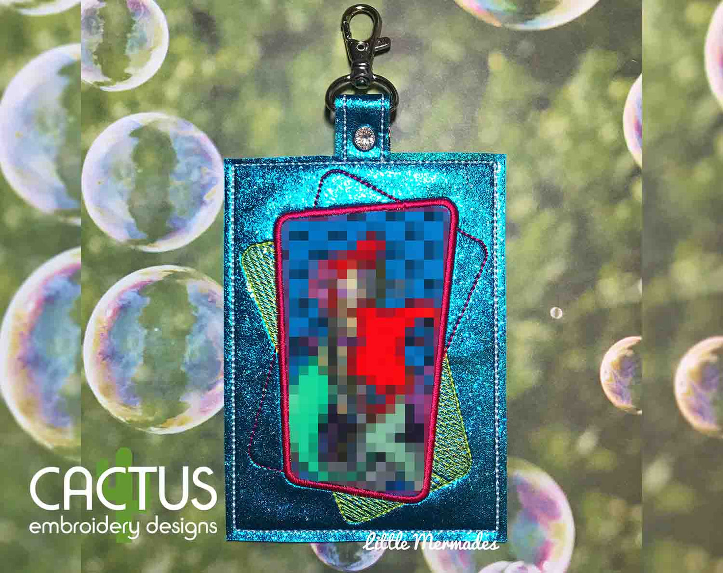 Geometric Frame ID and Vax Card Holder