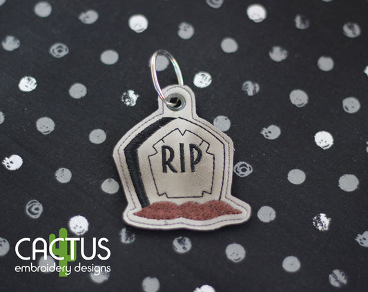 Gravestone Eyelet Fob