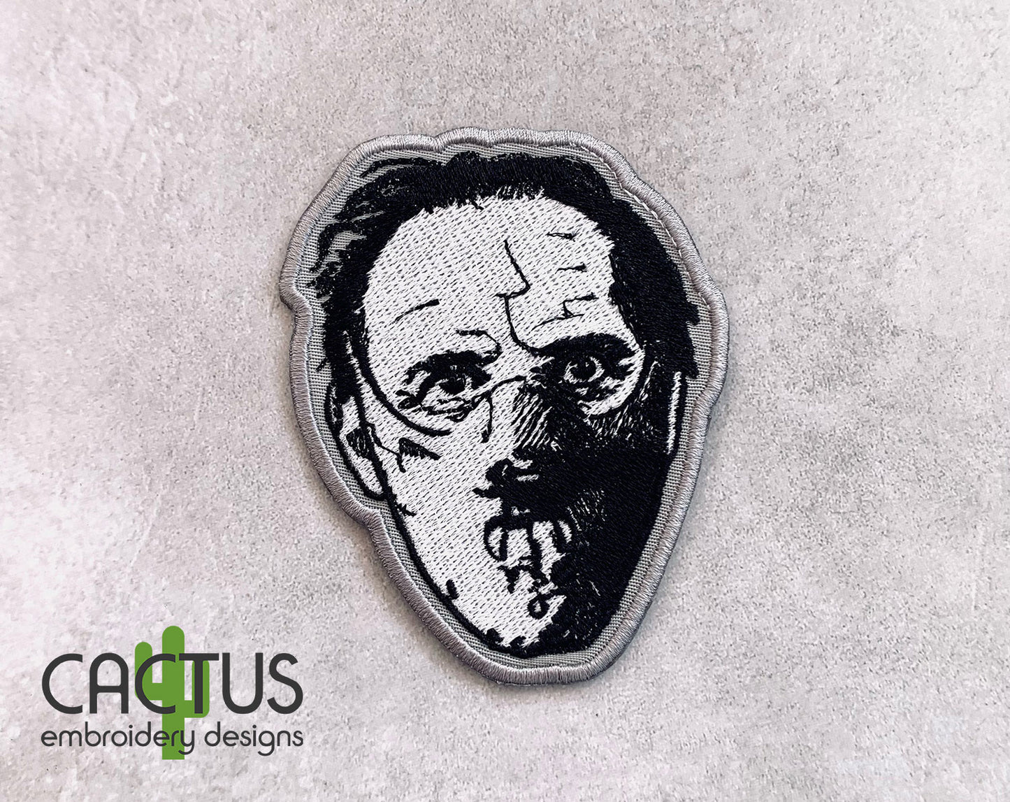 Cannibal Patch Embroidery Design