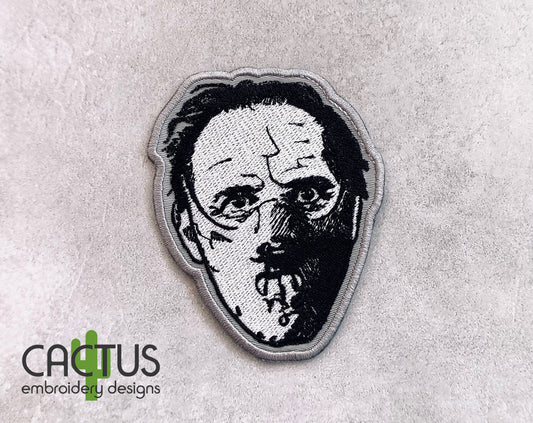 Cannibal Patch Embroidery Design