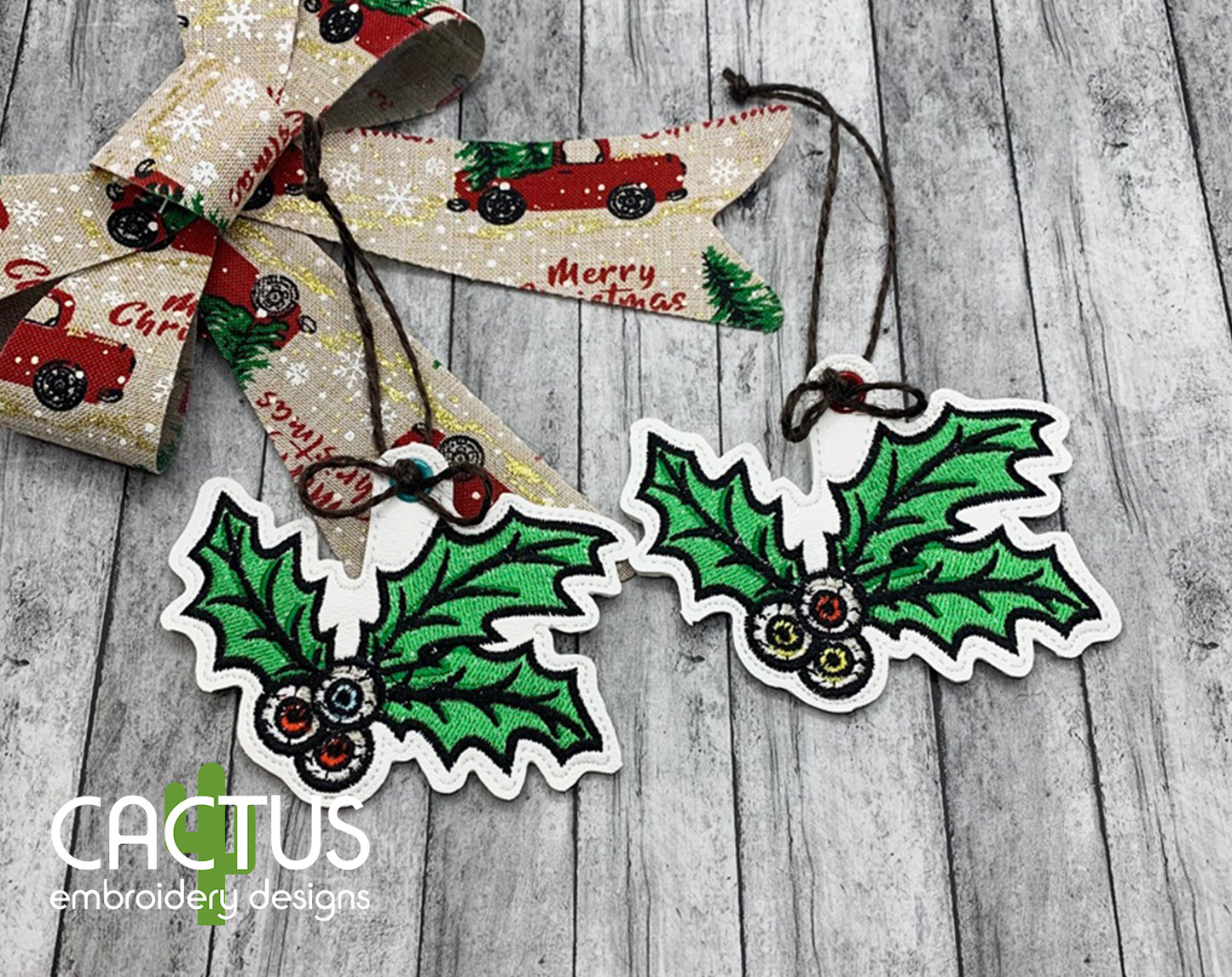 Holly Eyes Ornament
