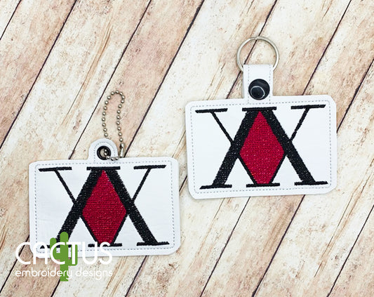 HxH Snap Tab & Eyelet Fob