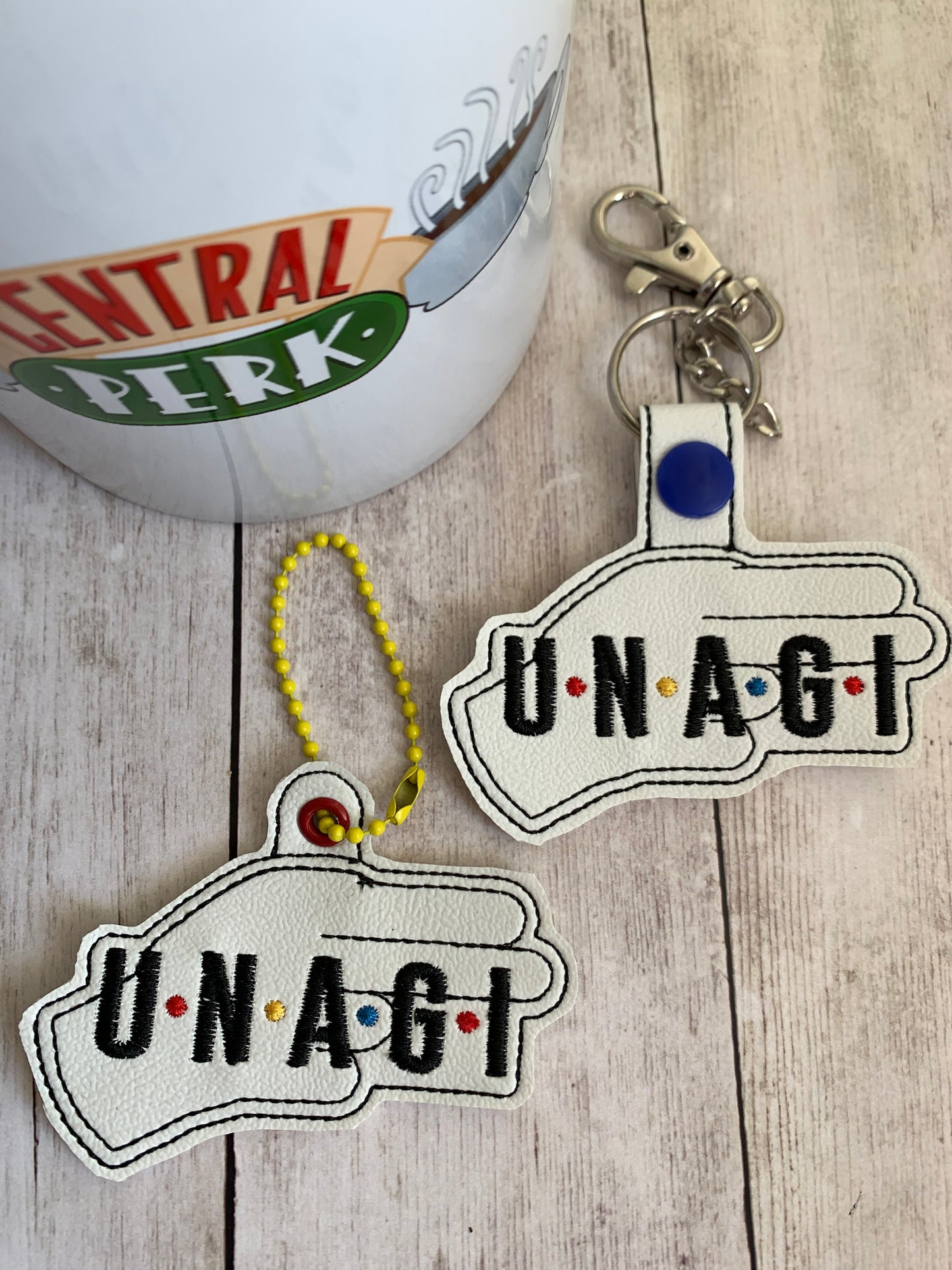 Unagi Eyelet Fob & Snap Tab