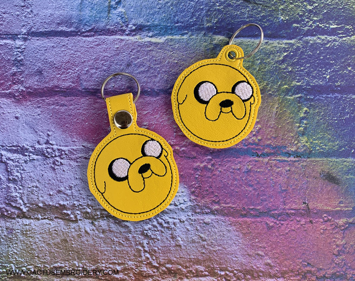 Magical Dog Snap Tab & Eyelet Fob