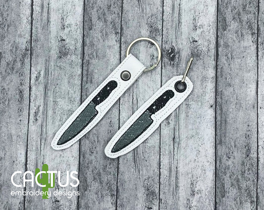 Knife Snap Tab & Eyelet Fob